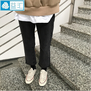 法格麗袖（FAGELIXIU） 高腰  女 九分褲 牛仔褲