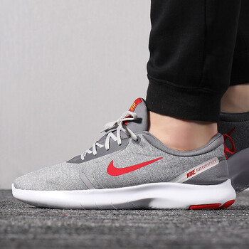 耐克（NIKE）跑步鞋AJ5900-003灰色紅標(biāo) 40