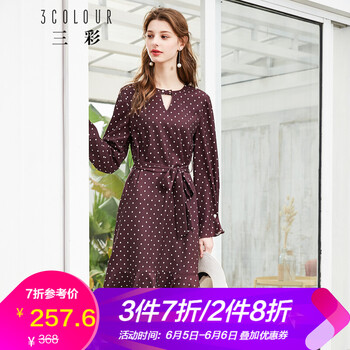 簡(jiǎn)約風(fēng)連衣裙，微胖妹子的好幫手