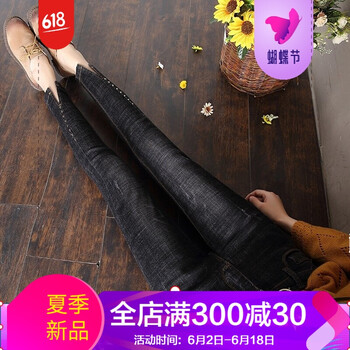 高腰牛仔背帶褲，微胖女生的福音