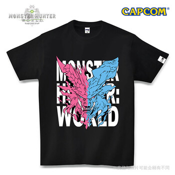 CAPCOM 短袖 男士T恤  