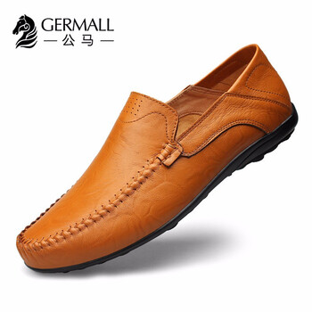 公馬（GONG MA）男士四季款-黃棕 41