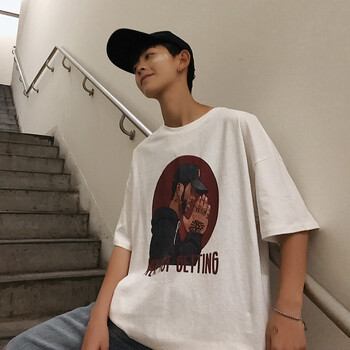 丹菲杰尼（danfeijieni） 五分袖 男士T恤 158白色 