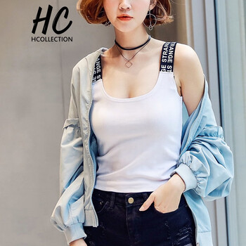 Hcollection吊帶/背心修身型
