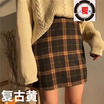 優(yōu)雅復(fù)古半身裙，微胖妹子的福音