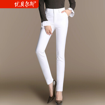 優(yōu)貝爾斯（YOUBES） 中腰 鉛筆褲/小腳褲 女 長(cháng)褲 休閑褲