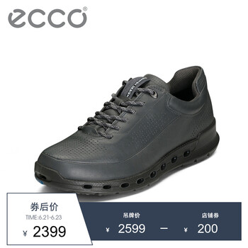 愛步（ECCO）男士深灰色84251456586 39