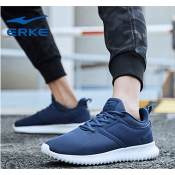 鴻星爾克（ERKE）跑步鞋墨水藍-4142 