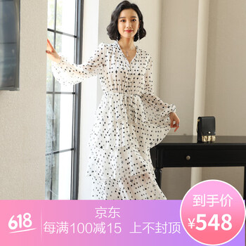 撞色連衣裙，打造優(yōu)雅小身材