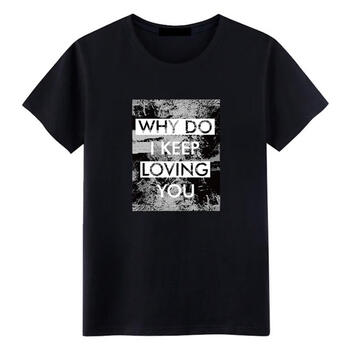 GiorgioMartin 短袖 男士T恤 愛(ài)-黑色 