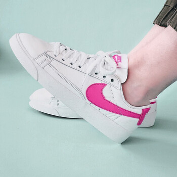 耐克（NIKE）板鞋AV9371-500/粉色 皮面 果凍標(biāo) 37.5