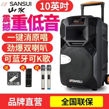山水（SANSUI） SS1 音箱/音響 SS1-10英寸