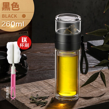 雙層隔熱玻璃杯，喝出你的健康水