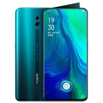 OPPO Reno 手機(jī) 綠色系，綠色