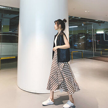 復(fù)古風(fēng)半身裙，打造甜美少女心