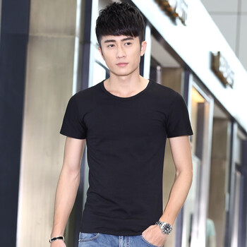 Masabuley 短袖 男士T恤 9.9黑色 