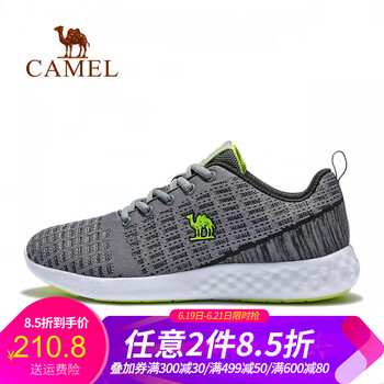 駱駝（CAMEL）男士A812363545 中灰 41