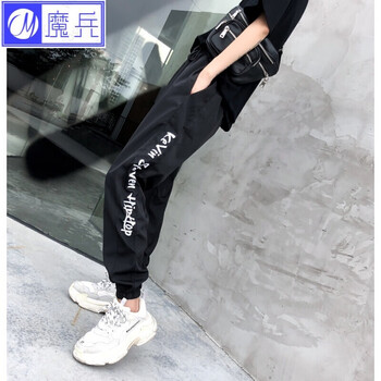 元素,新款,哈褲,樣式,流行,趨勢(shì),子女,黑色