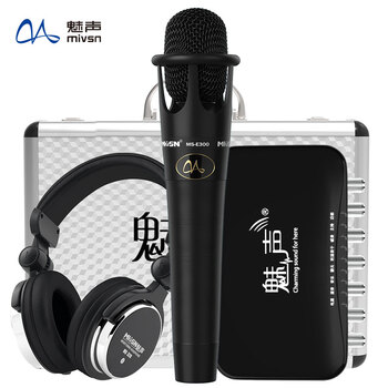 魅聲  懸掛式 麥克風 黑色（魅聲T6-E300-320）
