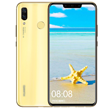 华为(huawei nova 3 手机 金色,金色系