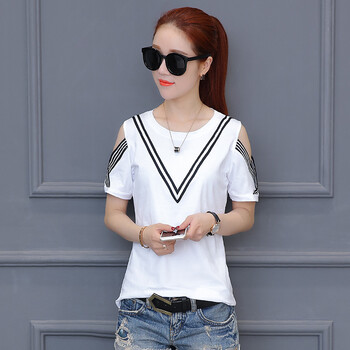 微胖女神，寬松短款上衣