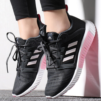 阿迪達斯（Adidas）跑步鞋B41603/黑色粉底 37