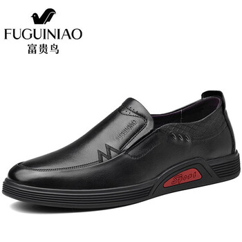 富貴鳥男士黑色 系帶A881157 38