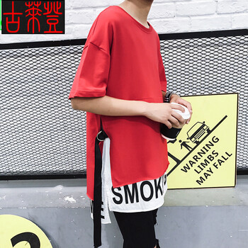 古萊登（GODLIKE） 短袖 男士T恤 紅色（偏大一碼） 