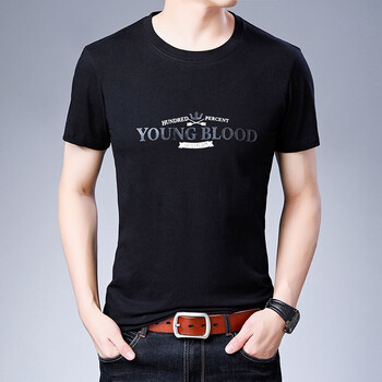 未知 短袖 男士T恤 915黑色 