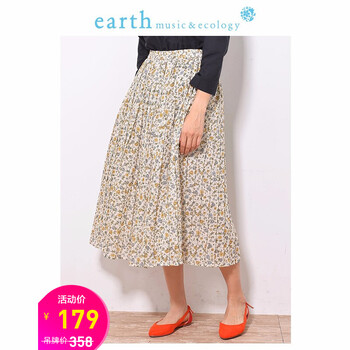 earthmusic百褶裙