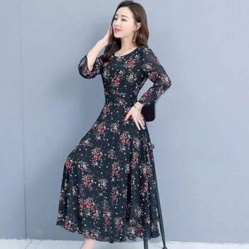 復(fù)古條紋連衣裙，打造浪漫小仙女