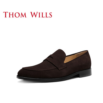 THOM WILLS男士深咖反絨A032 39