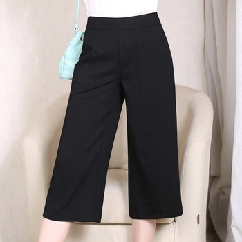 穿高腰九分褲，讓你輕松變女神