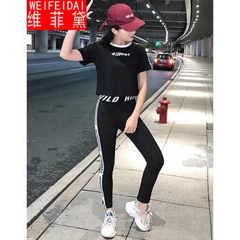 維菲黛（WEIFEIDAI） 印花 短袖 T恤 女 圓領(lǐng)