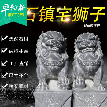 一對(duì),怎么樣,一對(duì),石獅子,石獅子