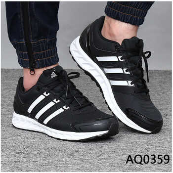 阿迪達(dá)斯（Adidas）跑步鞋AQ0359 黑/白 44，40.5，40，42.5，41，42，43