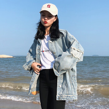 時尚寬松小外套，微胖妹子的福音