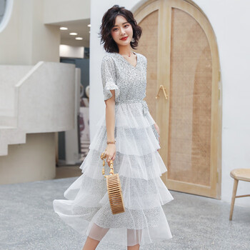 寬松連衣裙，微胖妹子的甜美之選