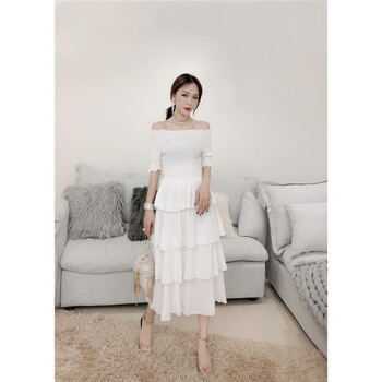 歐美風長裙，打造優(yōu)雅小仙女