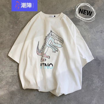 潮陣（CHAOZHEN） 短袖 男士T恤 白色 