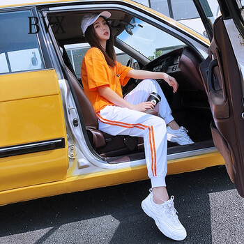 BVX 口袋，刺繡 短袖 T恤 女 圓領(lǐng)