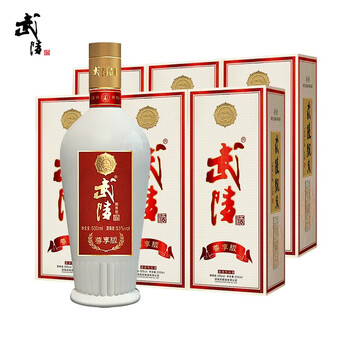 武陵53度375mL-500mL，500ml*6 醬香型，醬香