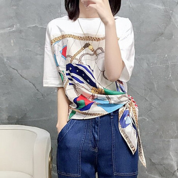 Tianan 鏤空，立體剪裁 短袖 T恤 女 圓領(lǐng)