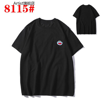 EA 短袖 男士T恤 8115#黑色 