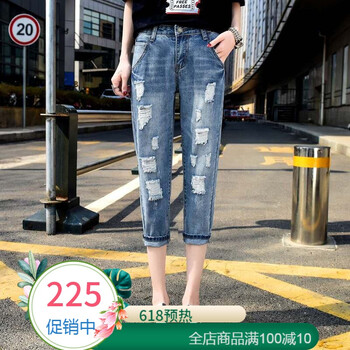 百搭破洞牛仔褲，讓你的青春活力