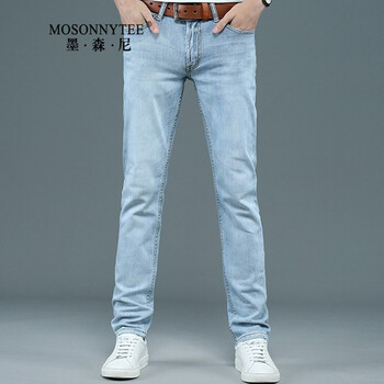 MOSONNY TEE 直筒褲 青春休閑 男士牛仔褲