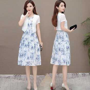 婪澈  扎染 連衣裙