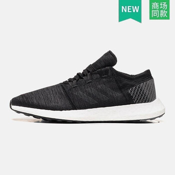 阿迪達(dá)斯（Adidas）跑步鞋AH2319黑色+灰色 