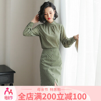 寬松中長款連衣裙，打造曼妙身材