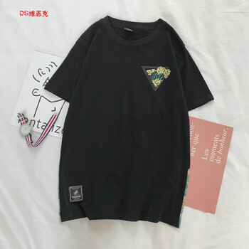個性印花上衣，微胖妹子的好幫手